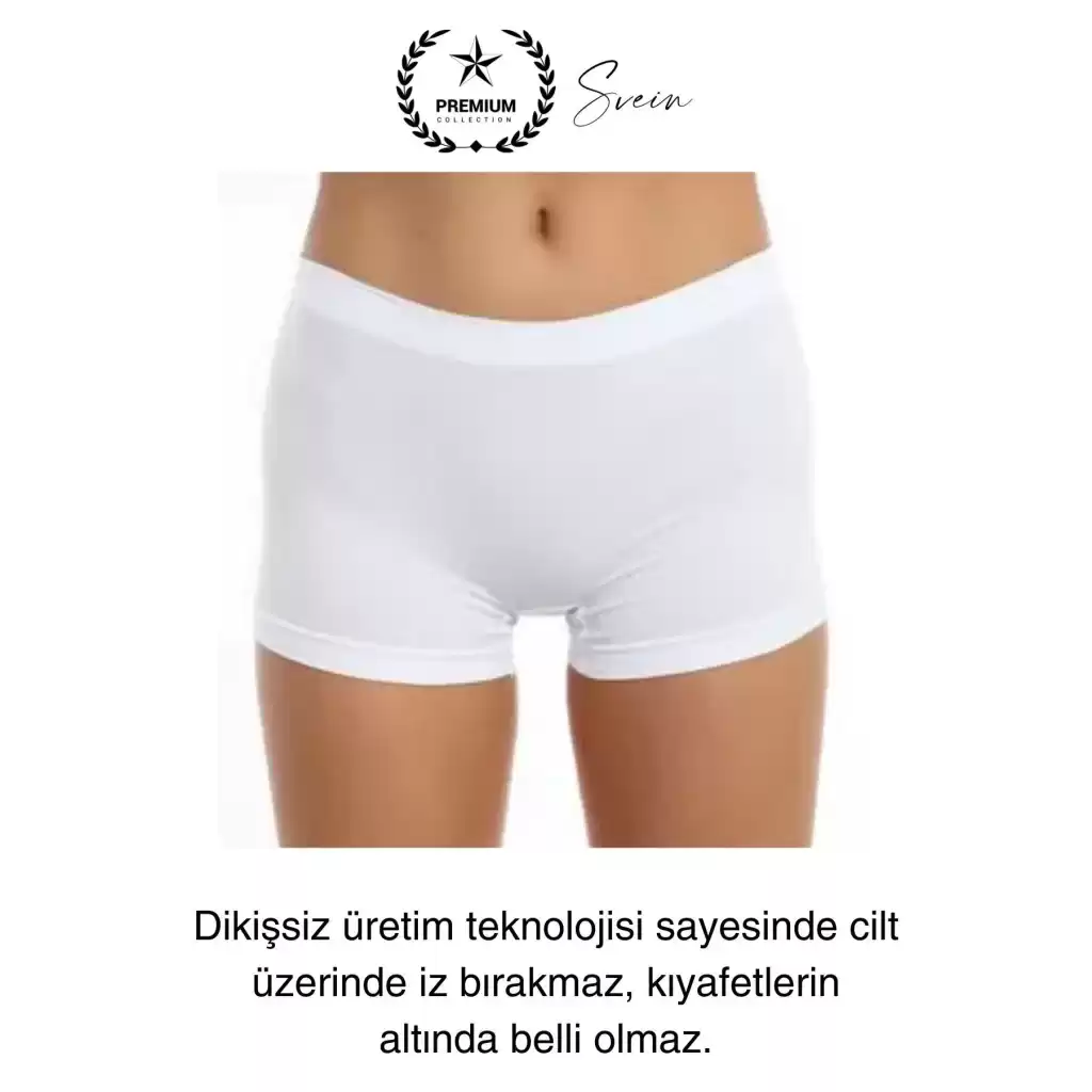 Premium Toparlayıcı Sıkılaştırıcı Kadın Boxer Korse Rahat Dikişsiz Saran Günlük İç Çamaşır