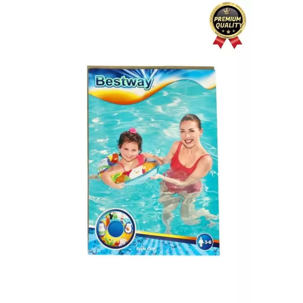 Premium Dayanıklı Güvenli 80 Kg 51 Cm Çocuk Eğlenceli Hayvanlar Desenli Deniz Havuz Yüzme Simidi