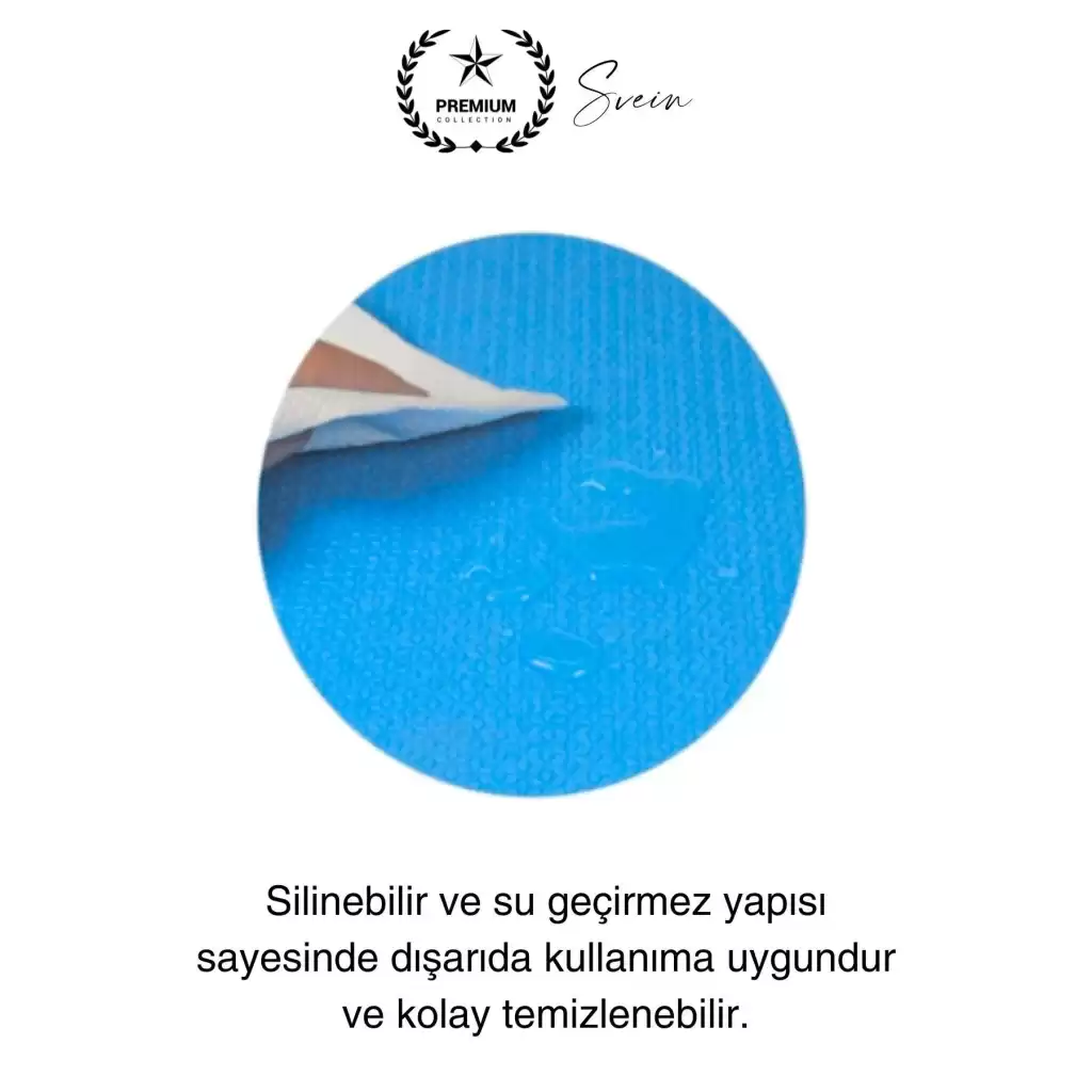 Premium 180 cm Çift Taraflı Kaymaz Yoga Meditasyon Minderi Taşıma Askılı Rahat Su Geçirmez Mat