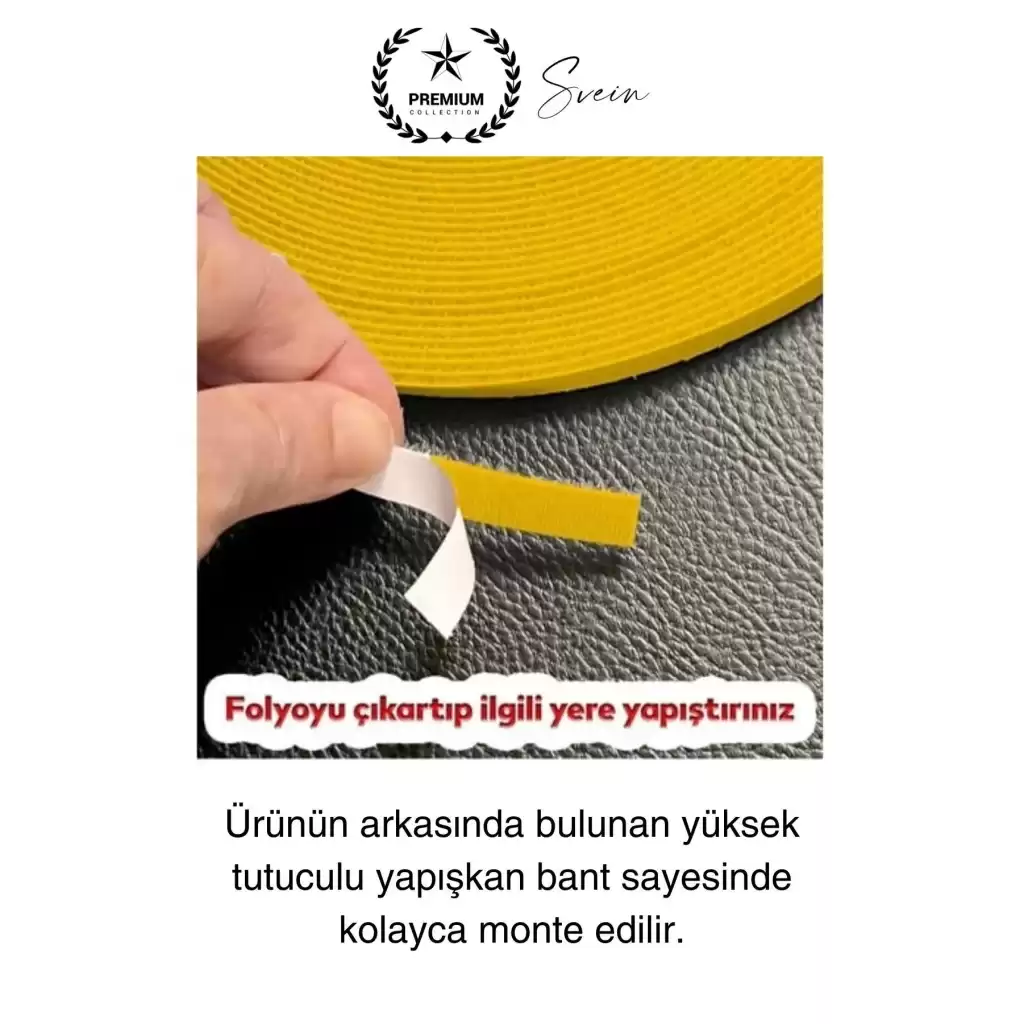 4 mt Güçlü Premium Sineklik Yedek Cırt Bant Pencere Kapı Yapışkanlı Tül Sinek Perdesi Bandı 1 Adet