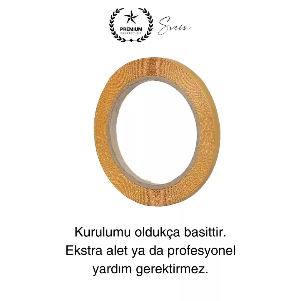 4 mt Güçlü Premium Sineklik Yedek Cırt Bant Pencere Kapı Yapışkanlı Tül Sinek Perdesi Bandı 1 Adet