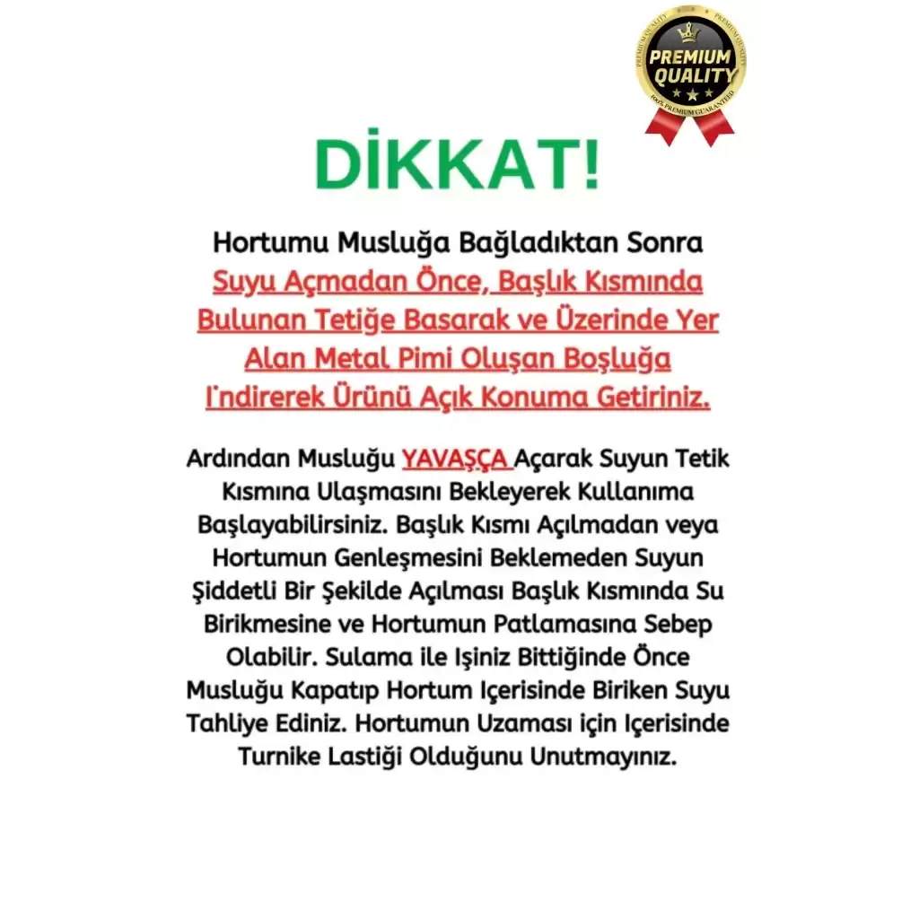 Çok Amaçlı Kırılmaz Dolaşmaz 7 Fonksiyonlu Bahçe Sulama Araç Yıkama Tabancalı Uzayan Hortum 15 Metre