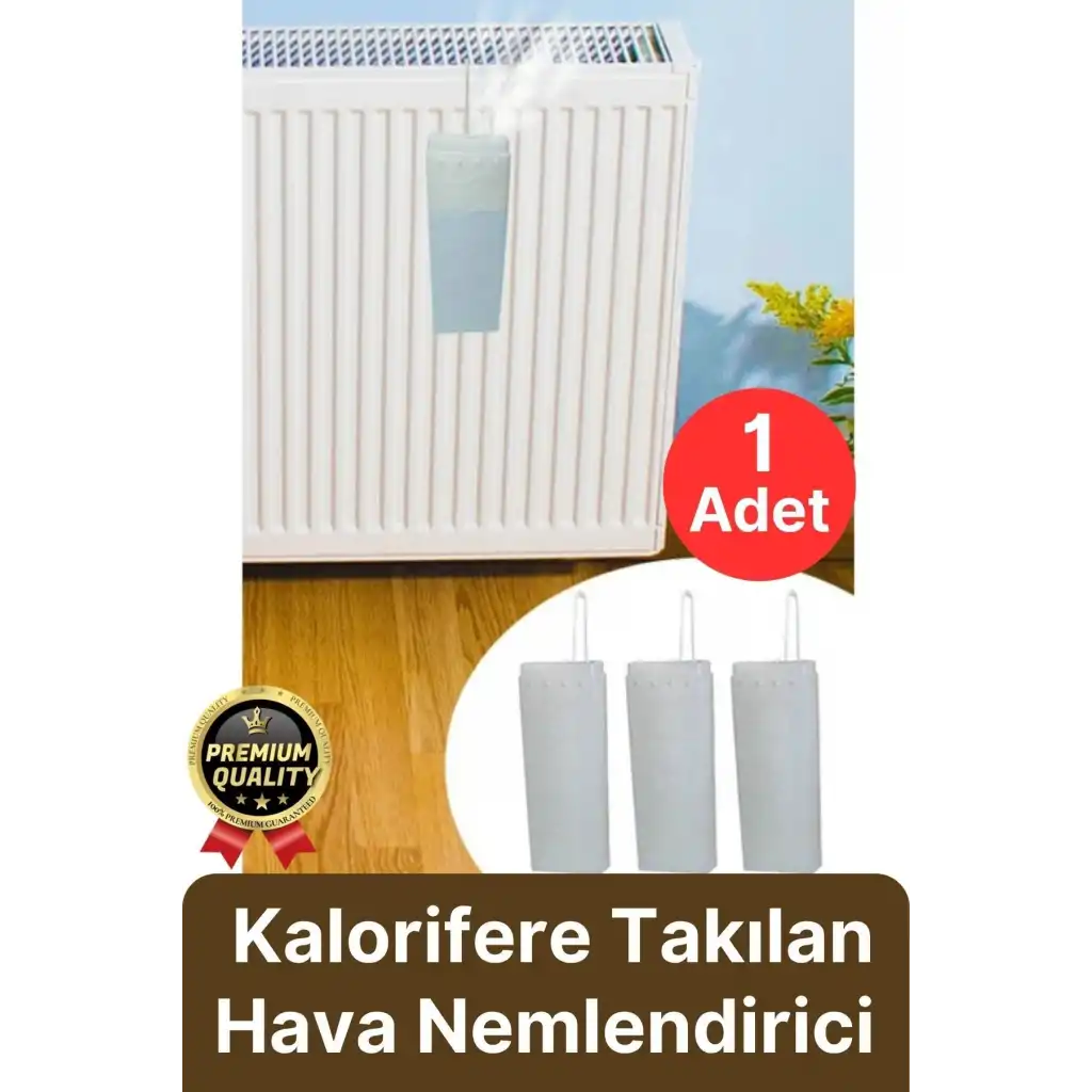 Kuru Ortam Önleyici Su Buharlaştırıcı Petek Üstü Kalorifere Takılan Hava Nemlendirici Suluk 1 Adet
