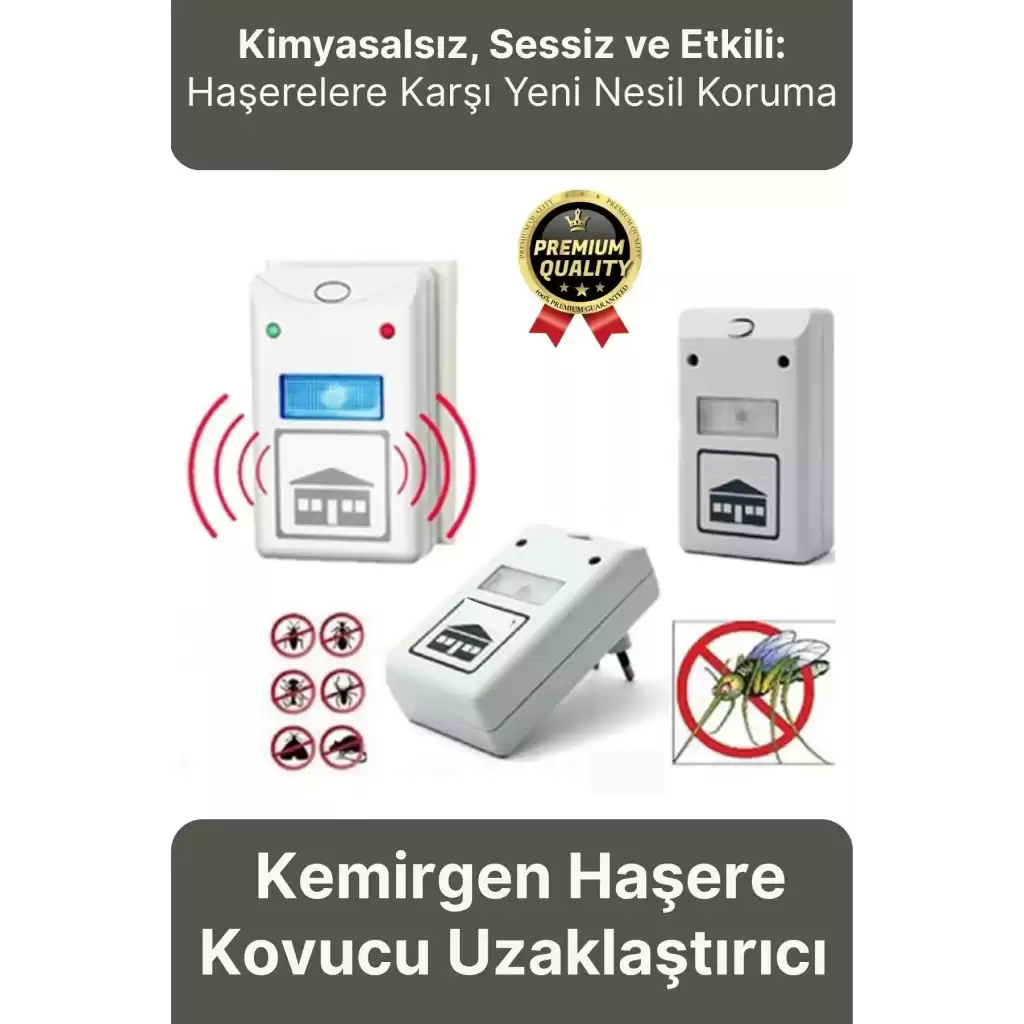 Yeni Böcek Savar Kimyasal İçermeyen 220V Elektronik Kemirgen Fare Haşere Sinek Kovucu Uzaklaştırıcı