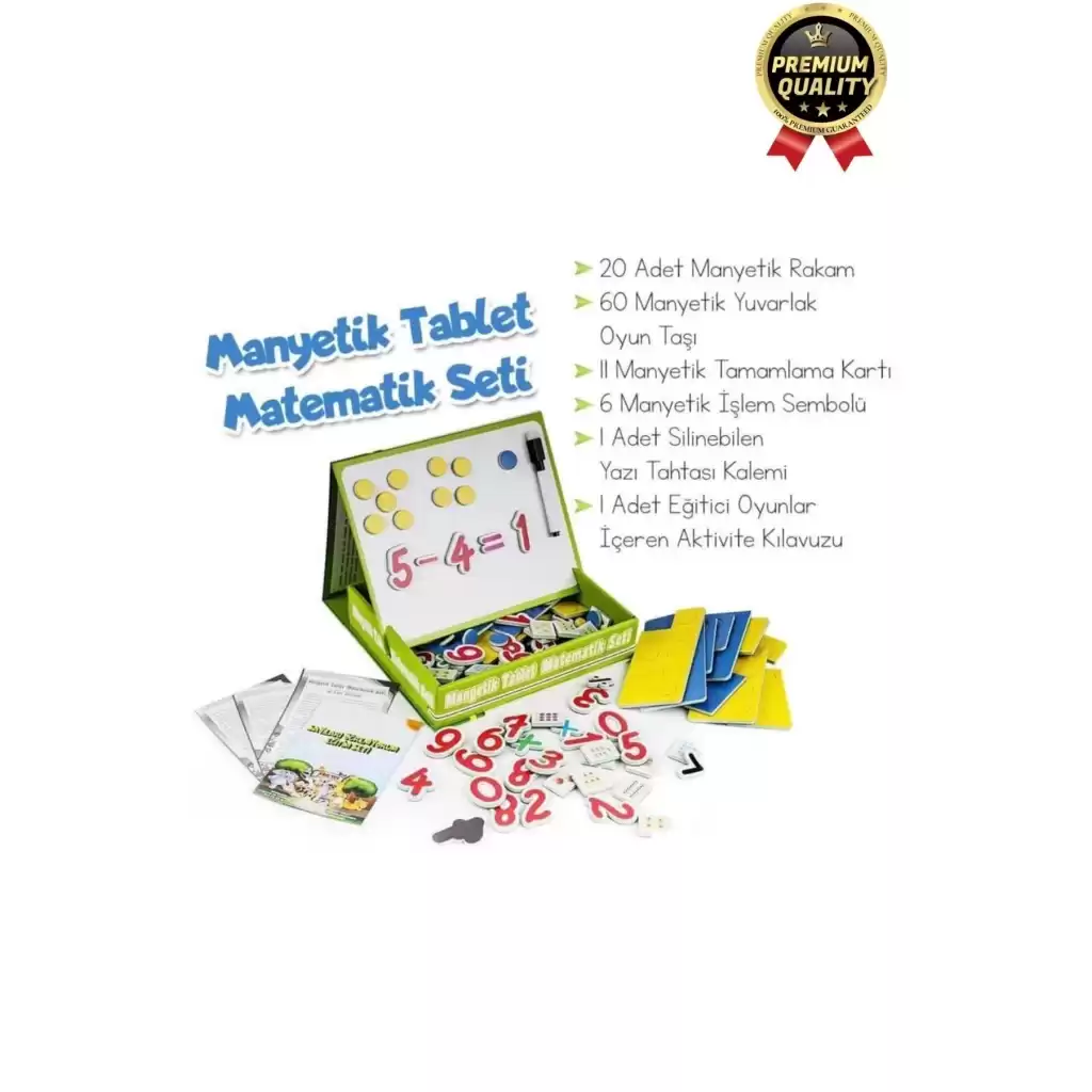 Özel Seri Eğlenceli Eğitici Öğretici Alfabe Rakam Sayı Yazı Tahtası Manyetik Tablet Matematik Seti