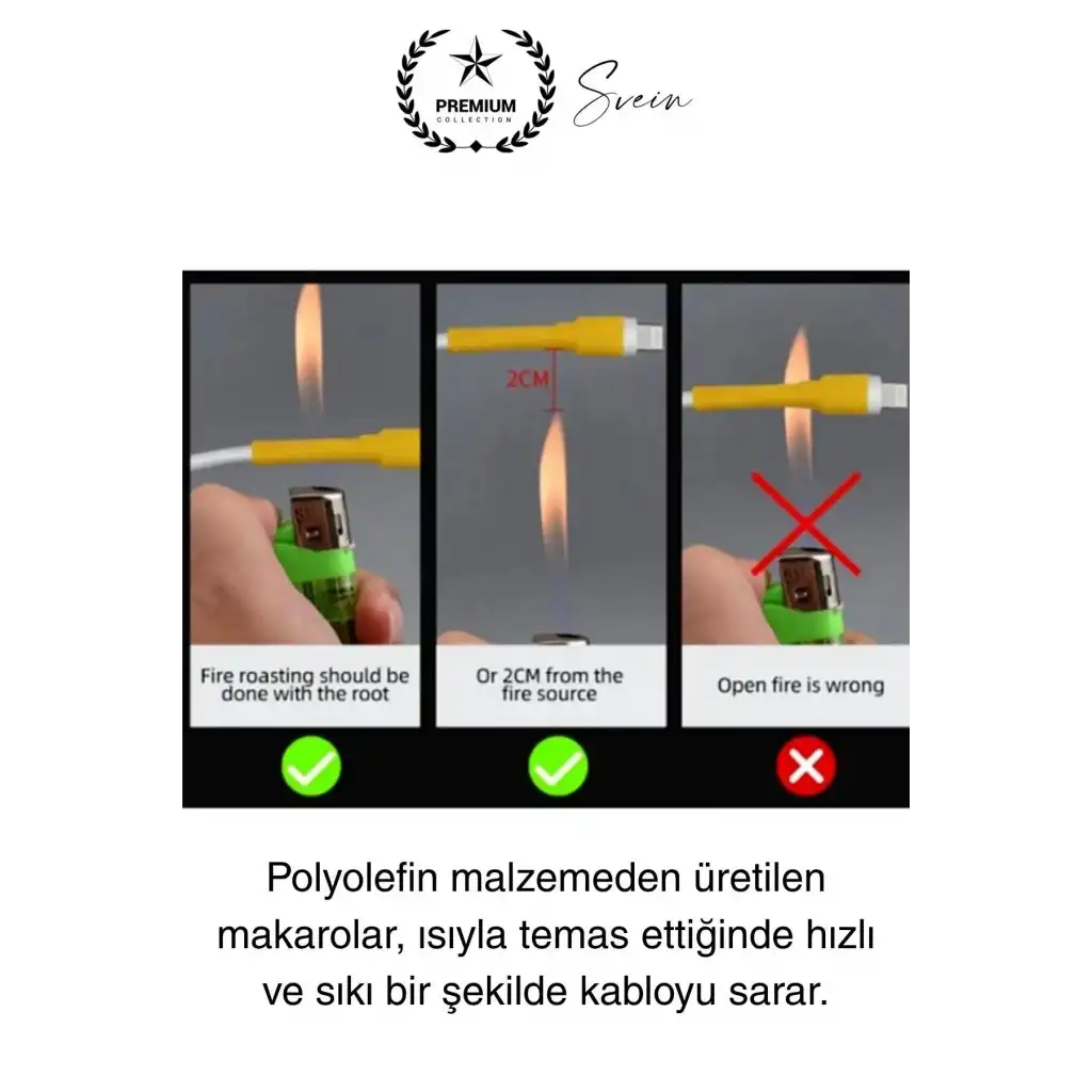 Premium Kutulu 12 Boy 530 Adet Set Renkli Isıyla Daralan Makaron Elektrik Kablosu Birleştirici Tamir