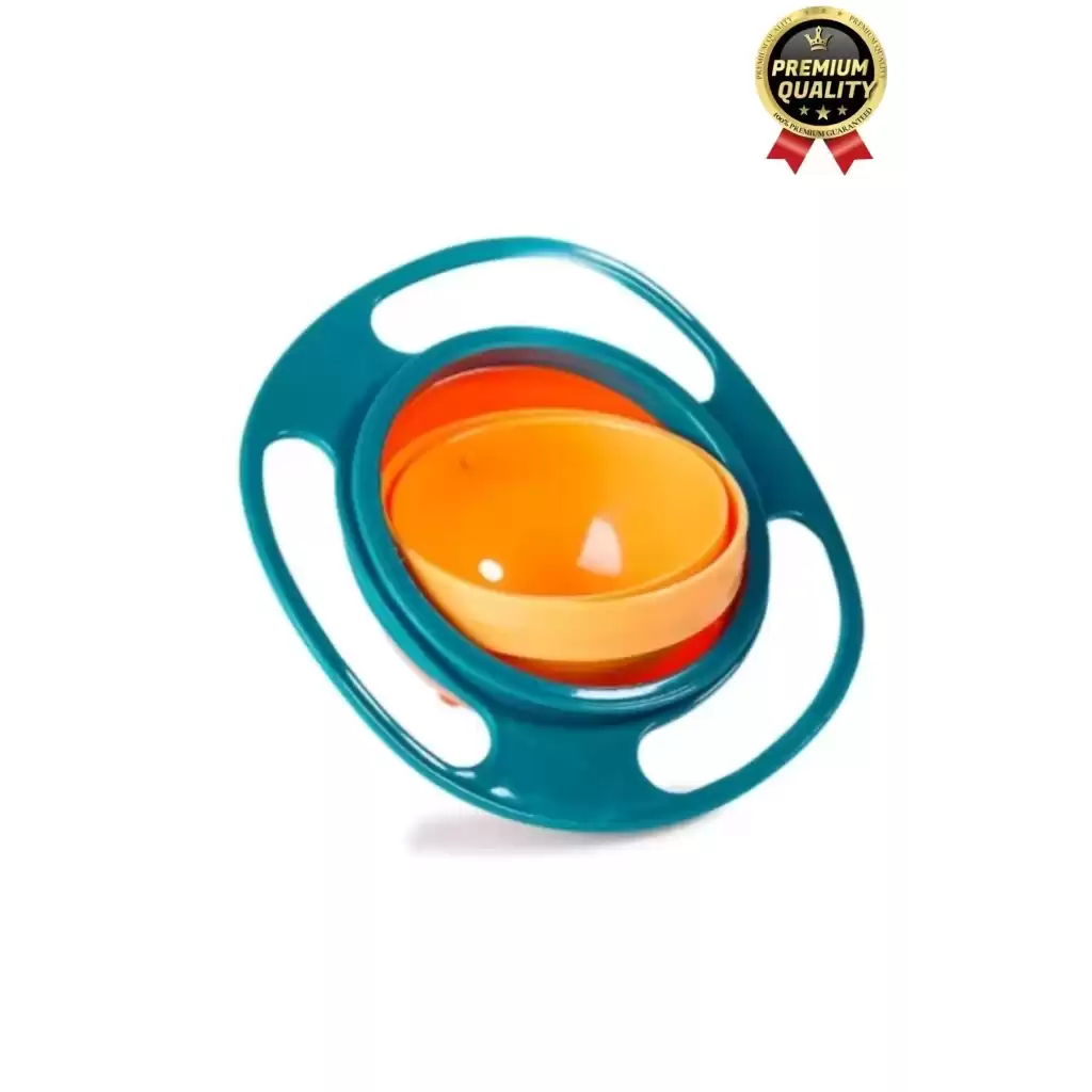 Özel Seri Kolay Temizlenir Dayanıklı Bpa İçermez 360 Derece Dönen Dökülmeyen Bebek Mama Kasesi