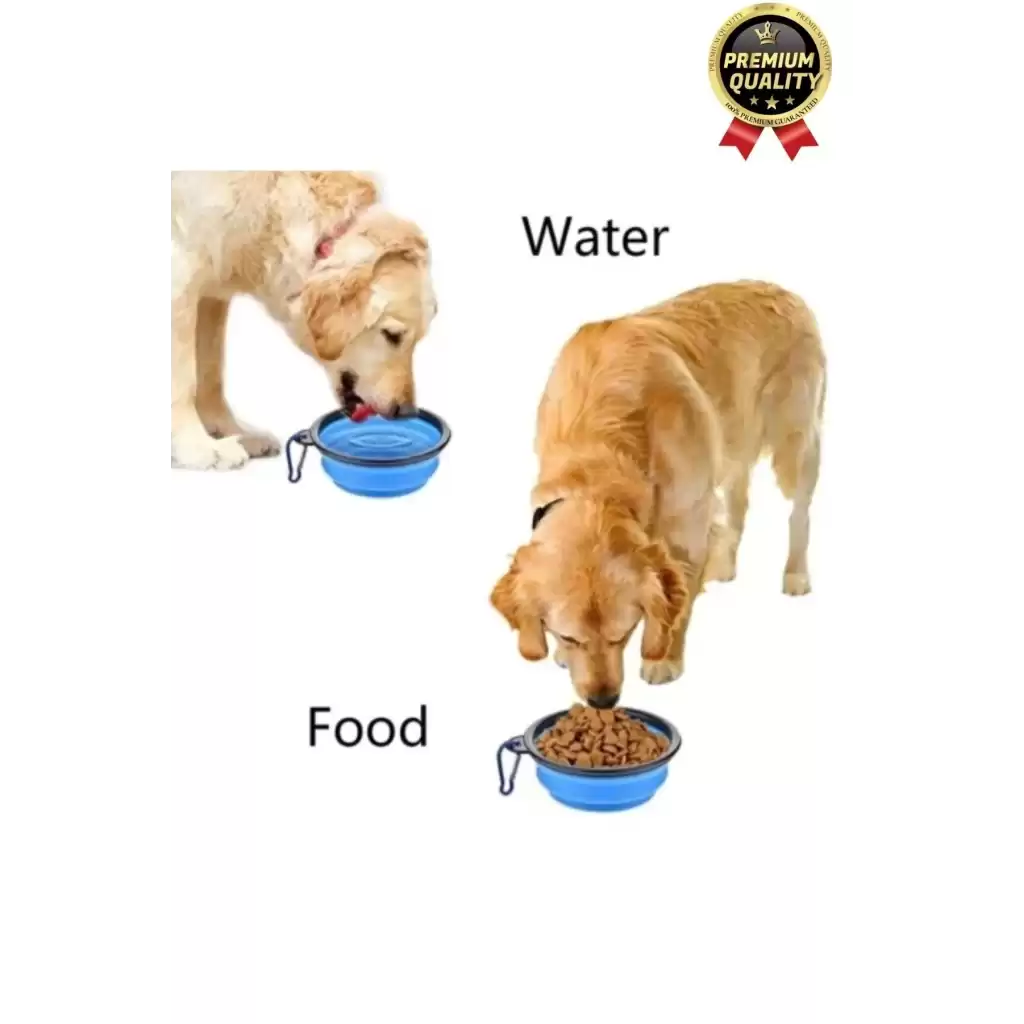 Özel Üretim Portatif Pratik Renkli Silikon Kancalı Katlanabilir Evcil Hayvan Kedi Köpek Mama Su Kabı