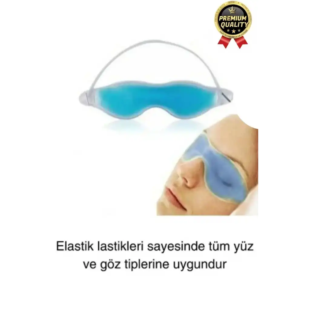 Göz Bandı Buz Jeli Yüz Termojel Maskesi Gözaltı Torbası Şişlik Giderici Soğuk Kompres Rahat Uyku