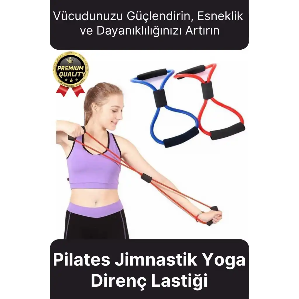 Özel Üretim Spor Aleti Kas Açma Germe Dayanıklı Pilates Jimnastik Yoga Egzersiz Direnç Lastiği