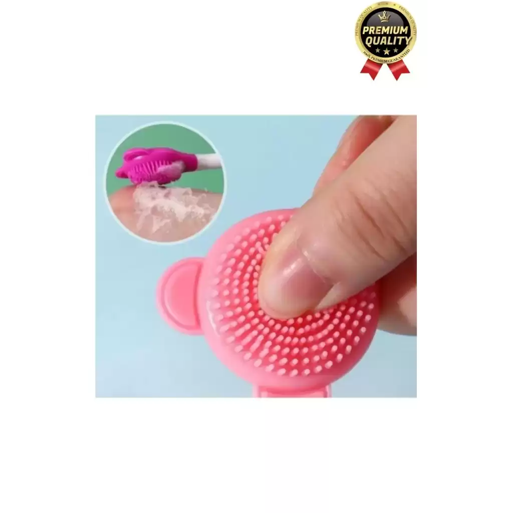 Özel Seri Esnek Yumuşak Silikon Yüz Cilt Krem Maske Uygulama ve Temizleme Fırçası Spatulası 1 Adet