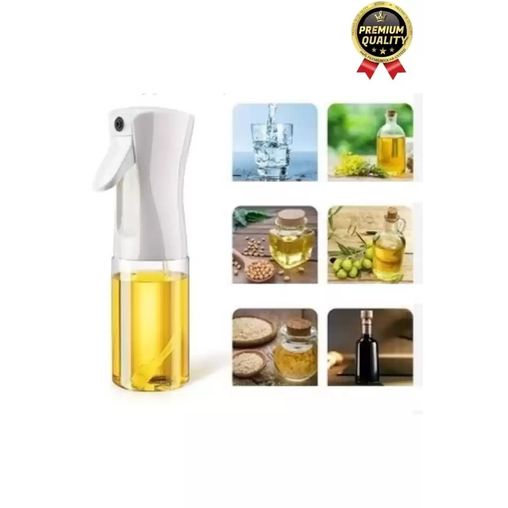 Çok Amaçlı Atomize Başlıklı Sızdırmaz Airfryer Püskürtmeli Fısfıs Sprey Cam Yağdanlık 200 Ml 1 Adet