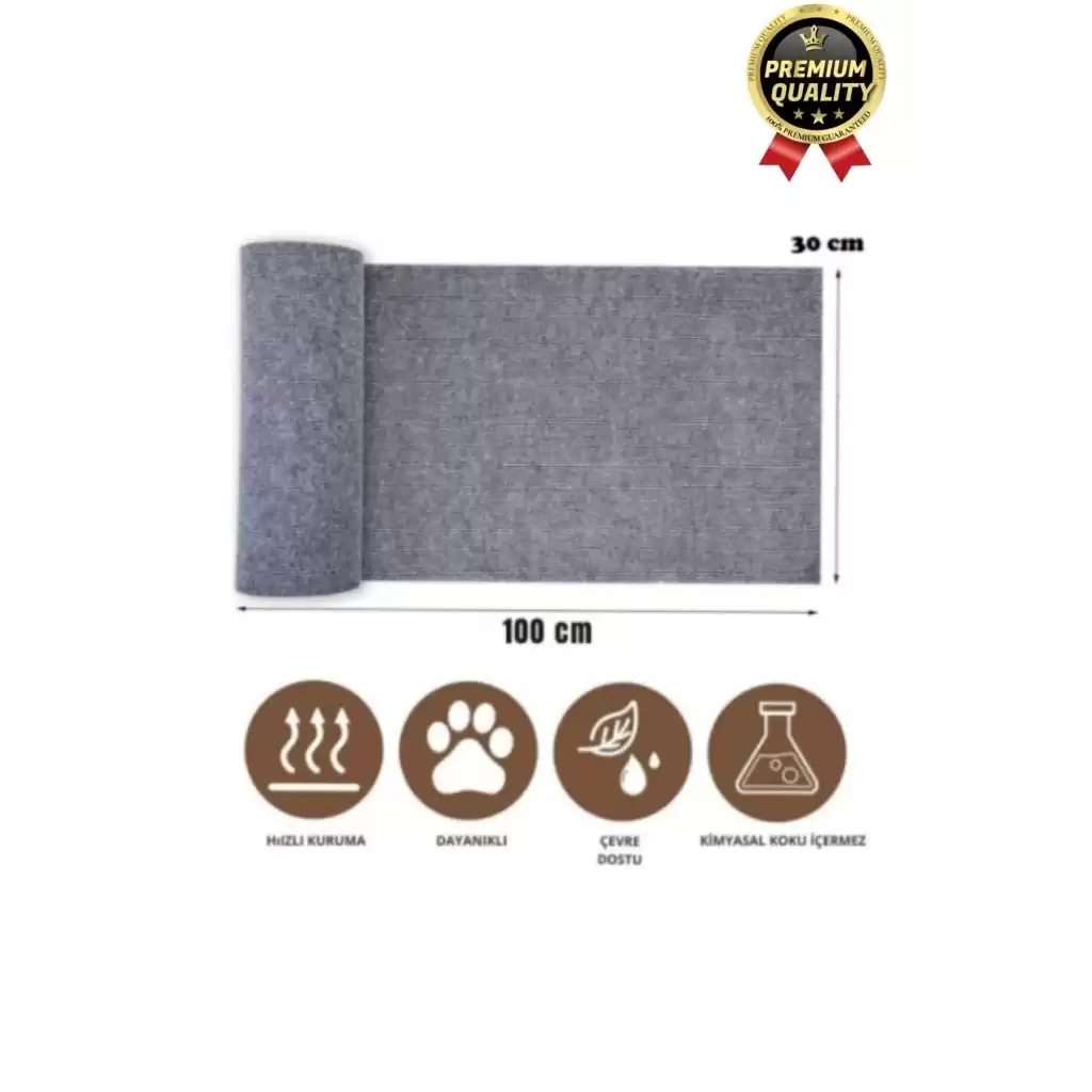 Dayanıklı Kolay Uygulanabilir Yapıştırılabilir Eşya Mobilya Koruyucu Kedi Tırmalama Matı 100 x 30 cm