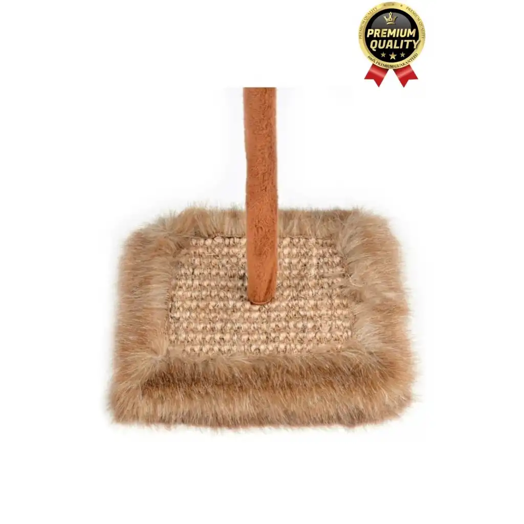 Özel Üretim Dayanıklı Eğlenceli 14x14 cm En 26 cm Yükseklik Sesli Oyuncaklı Kedi Tırmalama Tahtası