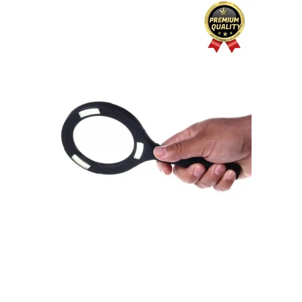 Özel Üretim Konforlu Plastik Pilli Gün Işığı Smd Led Işıklı El Büyüteç Okuma Yazma Mercek 24 cm