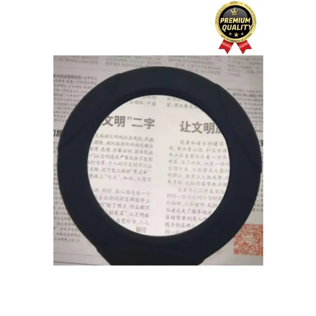 Özel Üretim Konforlu Plastik Pilli Gün Işığı Smd Led Işıklı El Büyüteç Okuma Yazma Mercek 24 cm