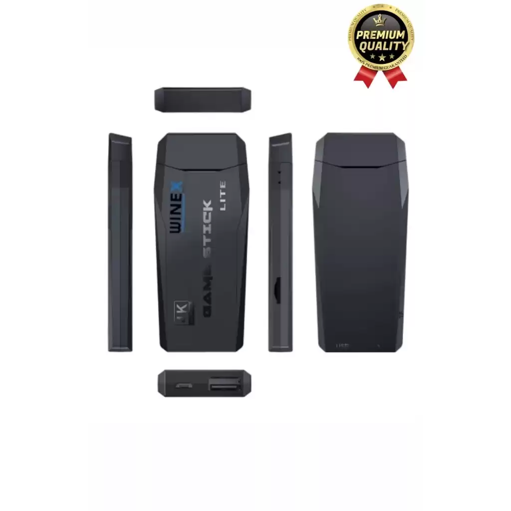 Nostaljik 4K Çözünürlük 2.4g Uyumlu Kablosuz Çift Kol Konsol Retro 20000 Oyunlu Game Stick Atari