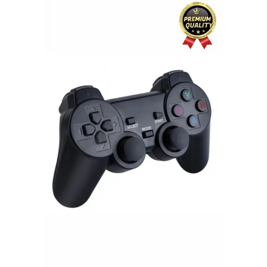 Nostaljik 4K Çözünürlük 2.4g Uyumlu Kablosuz Çift Kol Konsol Retro 20000 Oyunlu Game Stick Atari