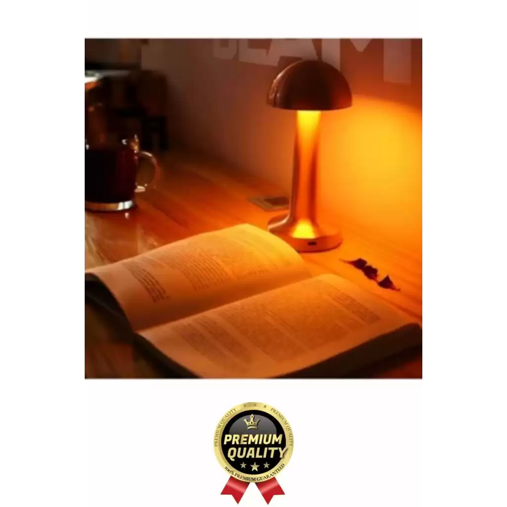 Özel Üretim Dokunmatik Şarjlı Dekoratif 3 Modlu 23 cm x 9 cm Modern Aç/Kapa Butonlu Led Masa Lambası