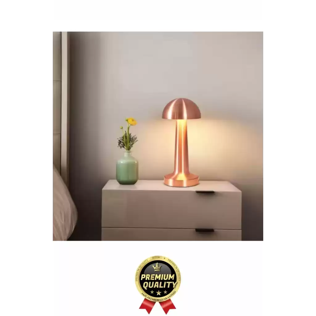Özel Üretim Dokunmatik Şarjlı Dekoratif 3 Modlu 23 cm x 9 cm Modern Aç/Kapa Butonlu Led Masa Lambası