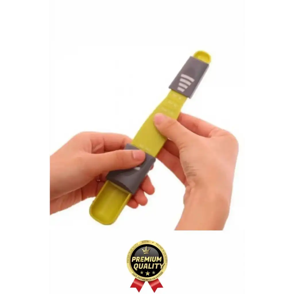 Premium Seri Gıda Sıvı Katı Şeker Tuz Kahve Baharat Ayarlanabilir Çift Taraflı Hassas Ölçüm Kaşığı