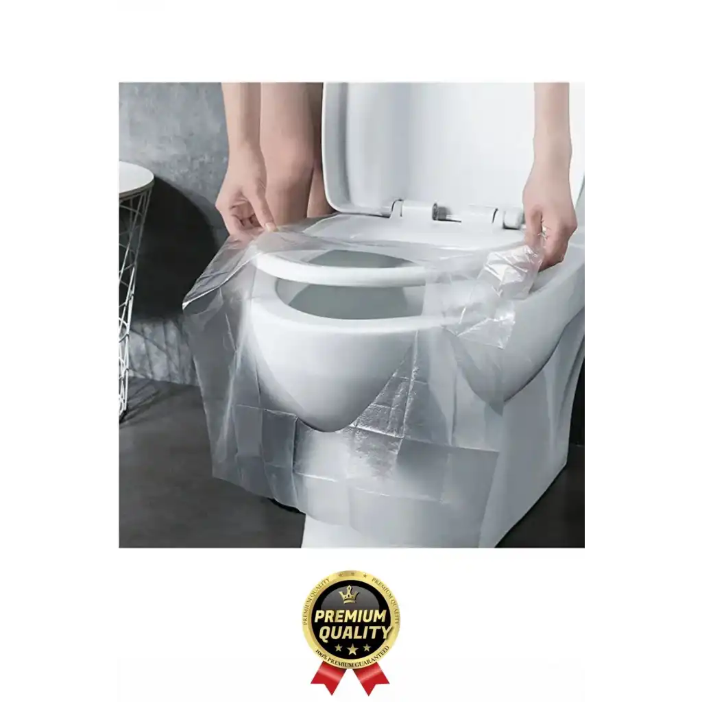 Yeni Seyahat Tipi Taşınabilir Okul Tuvalet Wc Hijyenik Tek Kullanımlık Klozet Kapağı Poşeti 50 Adet