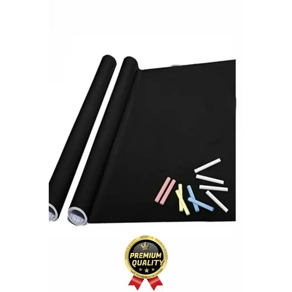 Özel Üretim Öğrenci Yazılabilir Silinebilir Yapışkanlı Büyük Boy Tahta Sticker Blackboard Rulo Pano