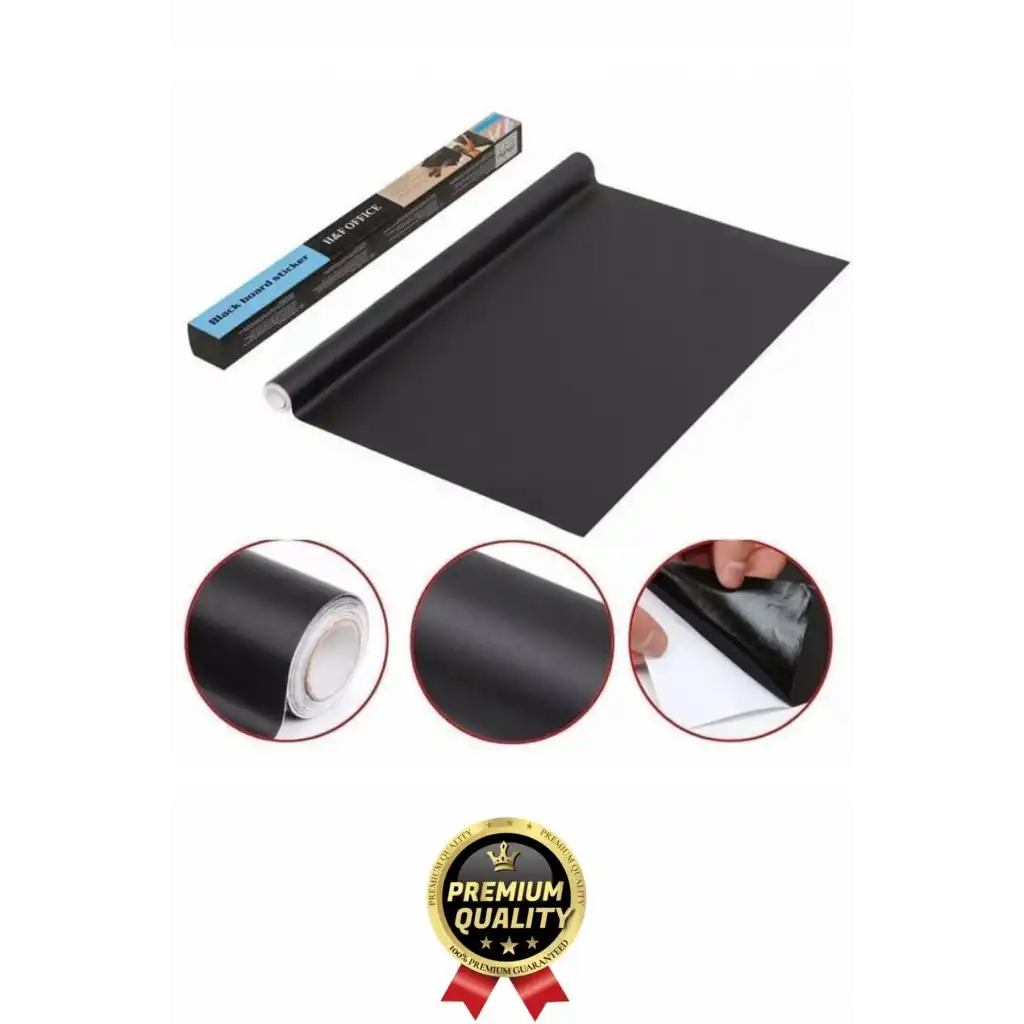 Özel Üretim Öğrenci Yazılabilir Silinebilir Yapışkanlı Büyük Boy Tahta Sticker Blackboard Rulo Pano