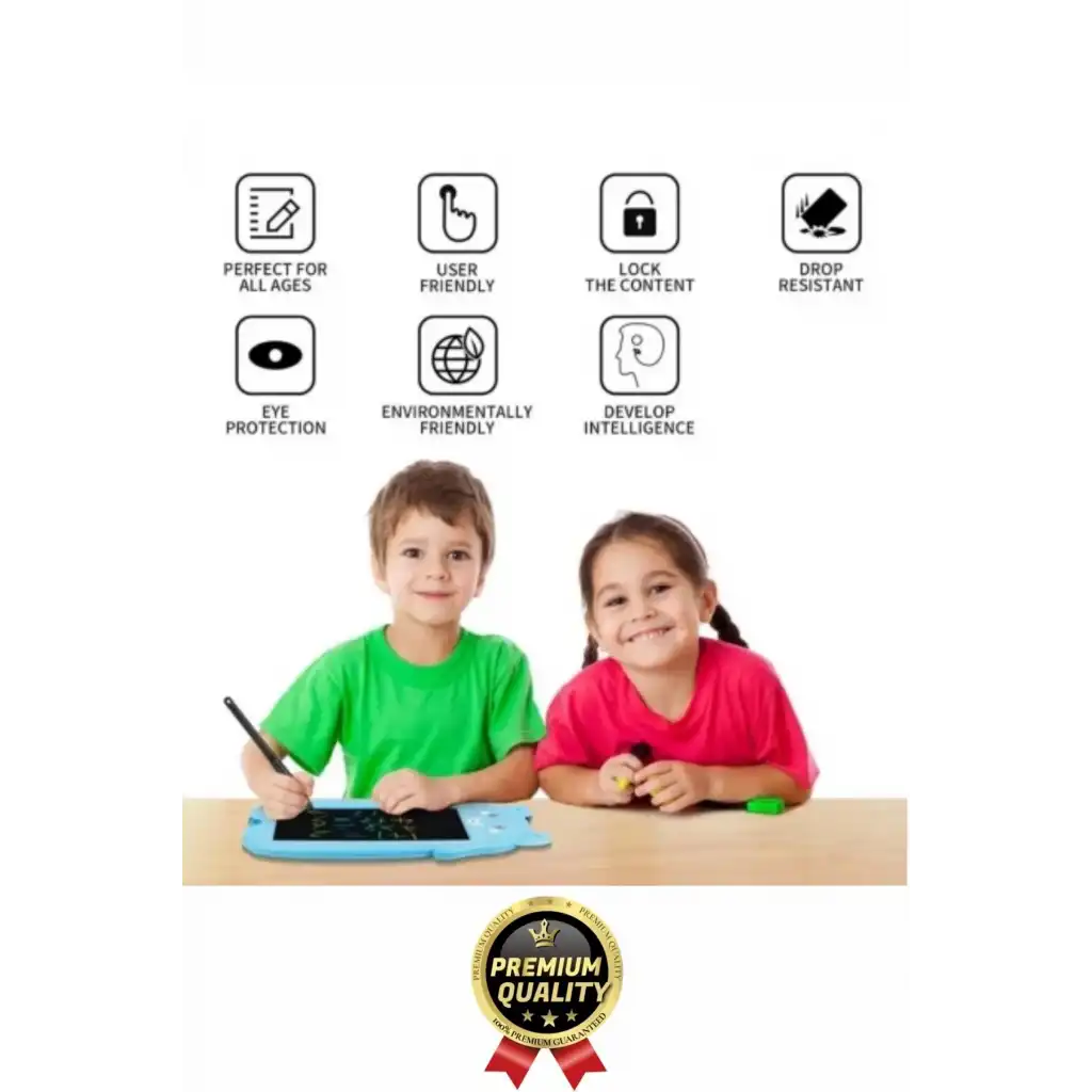 Kolay Kullanım Dayanıklı Lcd Ekran Kalemli Dijital Akıllı Ayıcıklı Yazı Boyama Çizim Tableti 8,5 Inç