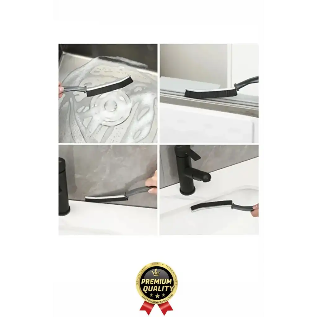Çok Amaçlı Dayanıklı Pratik Banyo Mutfak Lavabo Ocak Derz Arası İnce Detay Temizlik Fırçası 1 Adet