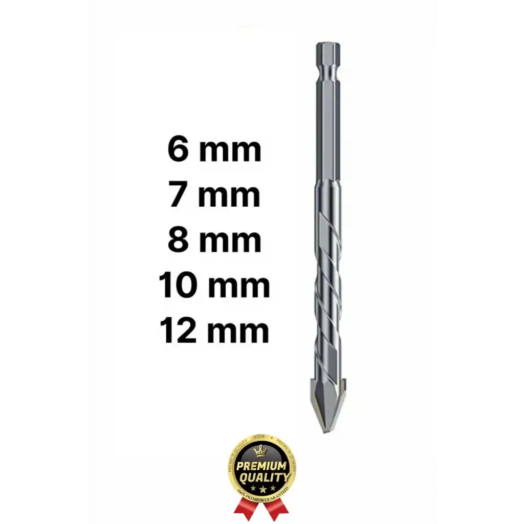 Yeni Yüksek Güçlü Kırılmaz Ahşap Metal Sac Demir Çelik Delebilen Matkap Ucu Seti 5 Parça