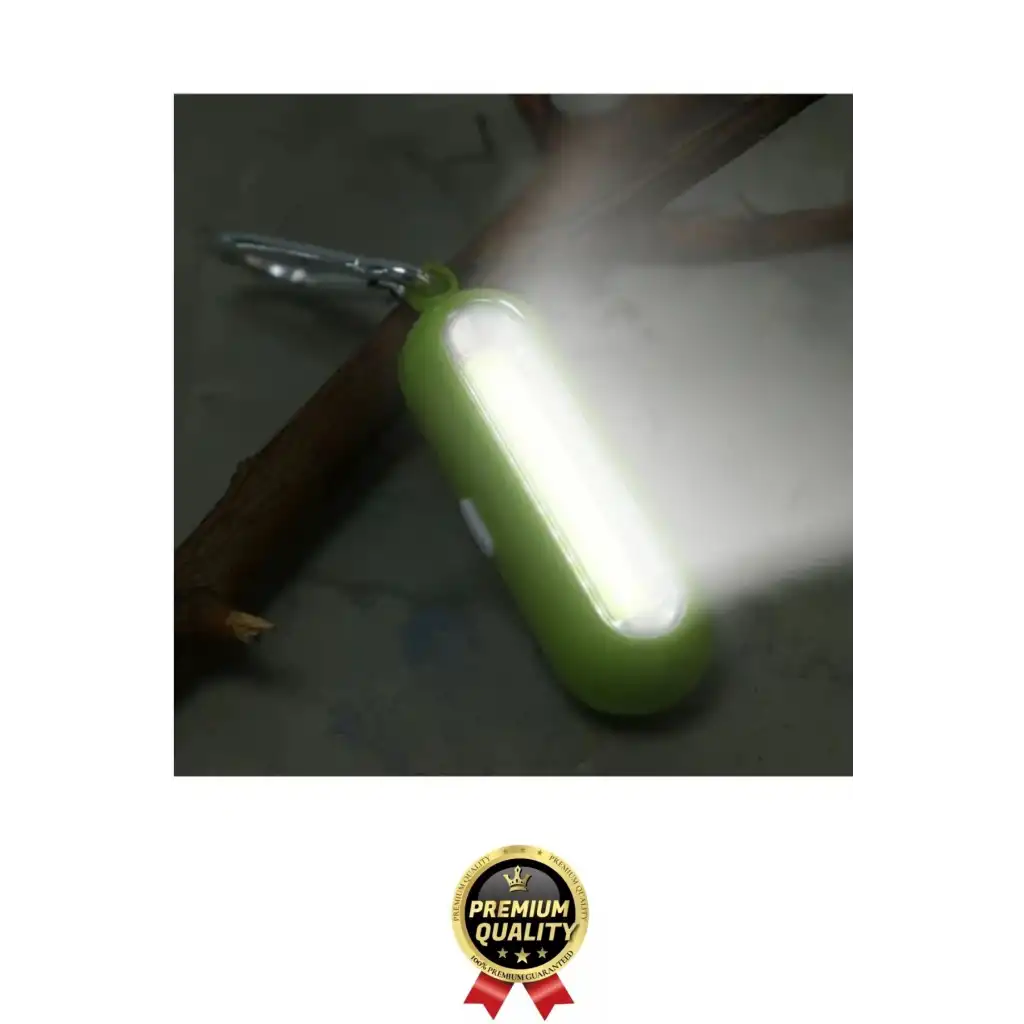 Premium Taşınabilir Kamp Okul Güçlü Işık Aydınlatma 3 Modlu Pilli Sarı Mini Led Anahtarlık El Feneri