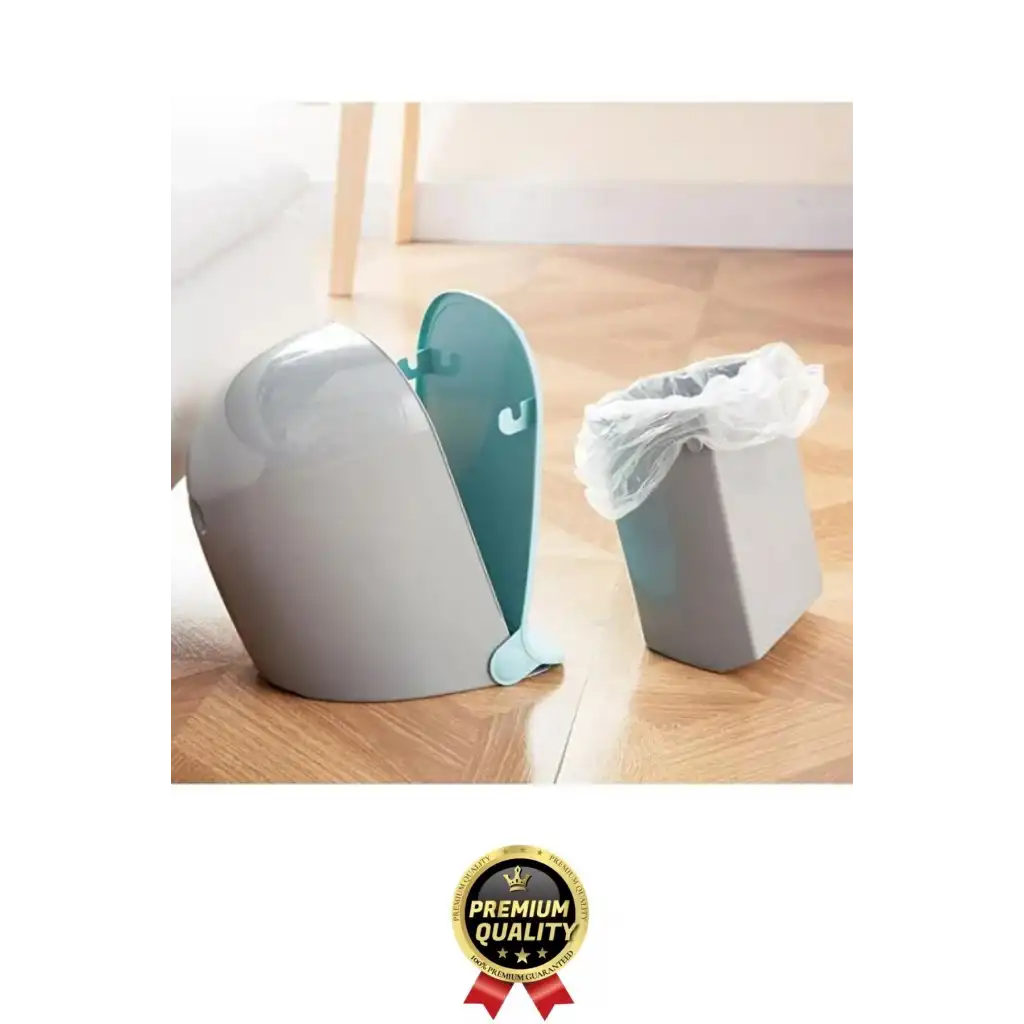Yeni Tasarım Pratik Şık Tezgah Üstü Çocuk Odası Mutfak WC Banyo Ayak Pedallı Çöp Kovası Kutusu 2 Lt