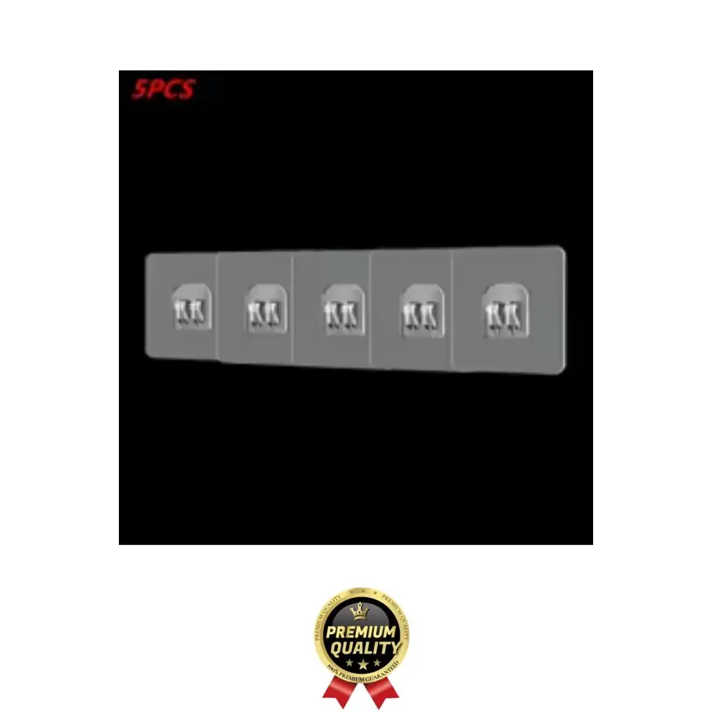 20 Adet Süper Güçlü Şeffaf İz Bırakmaz Suya Dayanıklı Banyo Duş Mutfak Tablo Raf Tutucu Askı Kanca