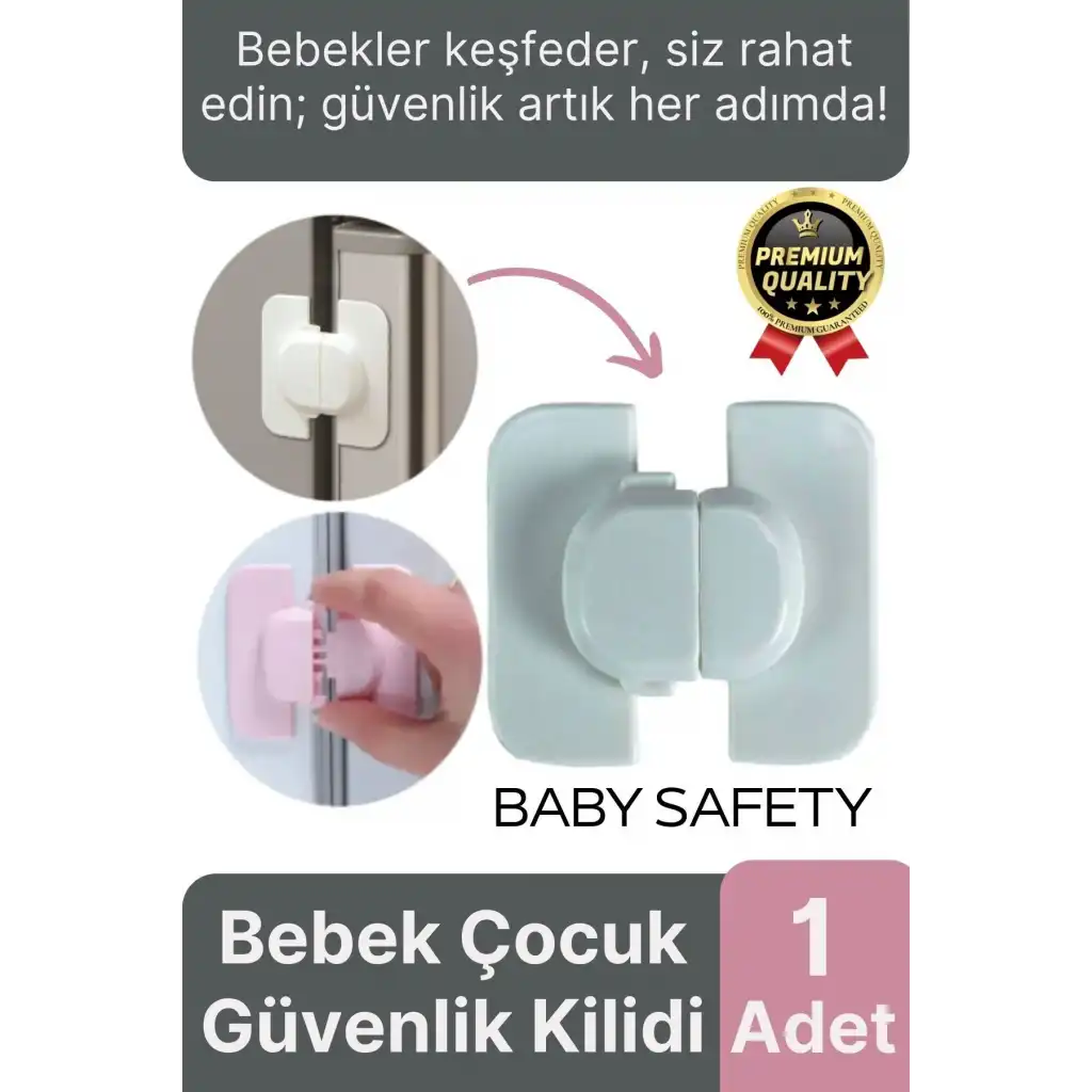 Özel Üretim Çekmece Dolap Pencere Buzdolabı Eşya Sabitleyici Bebek Çocuk Koruyucu Güvenlik Kilidi