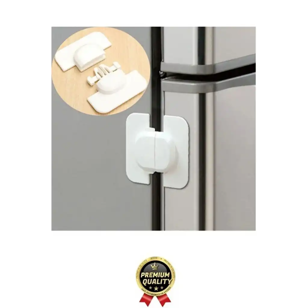 Özel Tasarım Buzdolabı Çekmece Pencere Dolap Sabitleyici Bebek Çocuk Koruyucu Güvenlik Kilidi 4 Adet