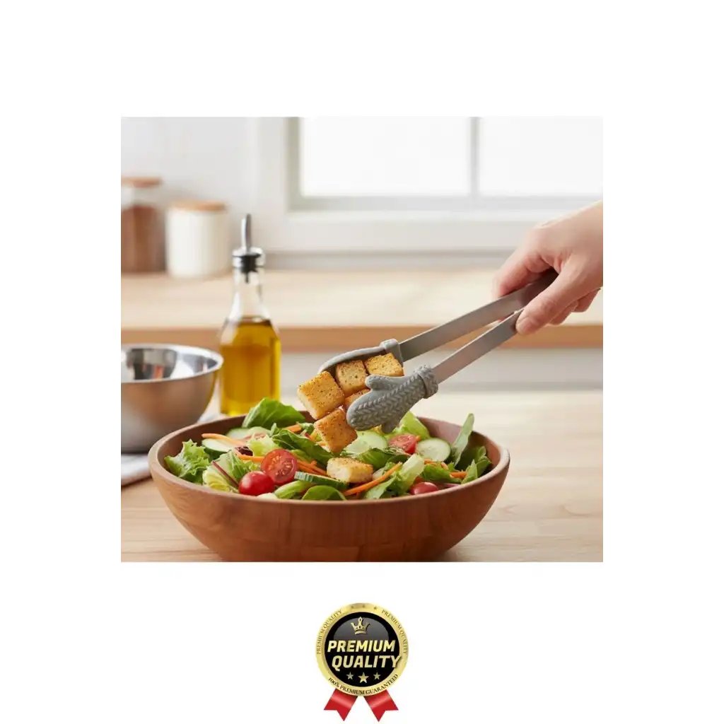 Özel Tasarım Pratik Sevimli Eldiven Şekilli Isıya Dayanıklı Silikon Uçlu Mini Mutfak Servis Maşası