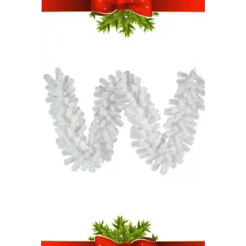 Özel Üretim Dekoratif Süsleme Yeni Yıl Ruhu Noel Yılbaşı Çam Ağacı Süsü Garland Büyük Boy 5 Metre