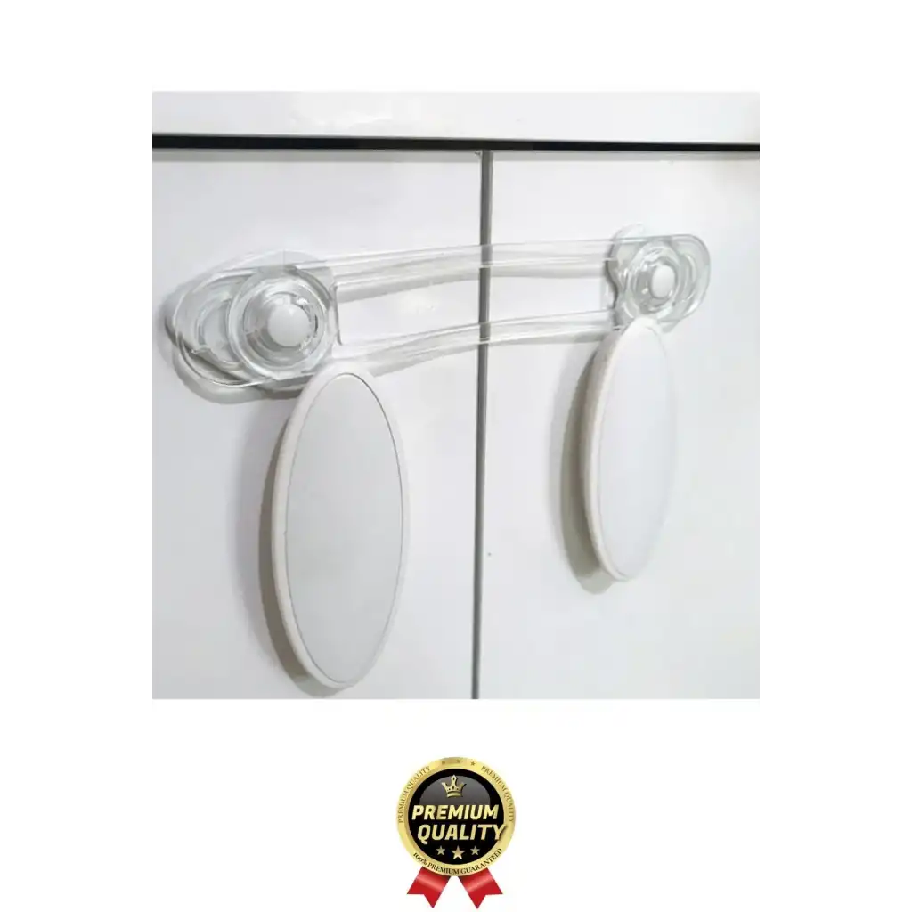 Çok Amaçlı Ayarlanır Dolap Çekmece Kapağı Koruma Aparatı Bebek Çocuk Güvenlik Kilidi 6 Adet 12 Cm