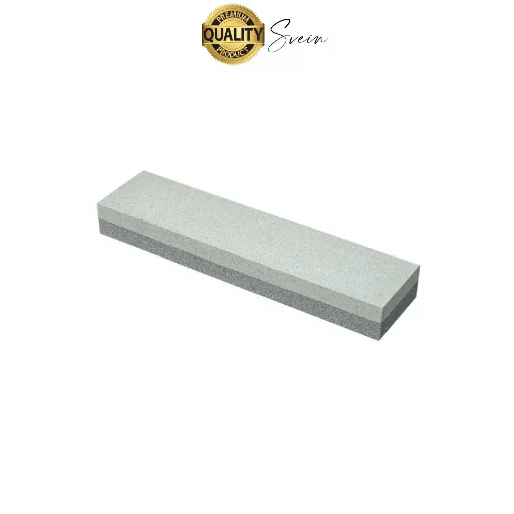 Premium Bıçak Bileme Taşı Çift Taraflı 200 mm Kaba ve İnce Dikdörtgen Biley Testere Nacak Satır