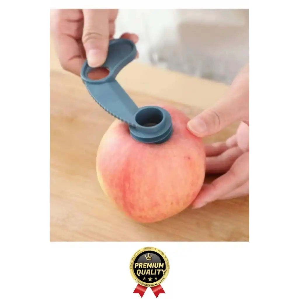 Çok Amaçlı Kullanım Pratik Dayanıklı Plastik Sağlam Kaymaz Keskin Şekilli Elma Dilimleme Aparatı