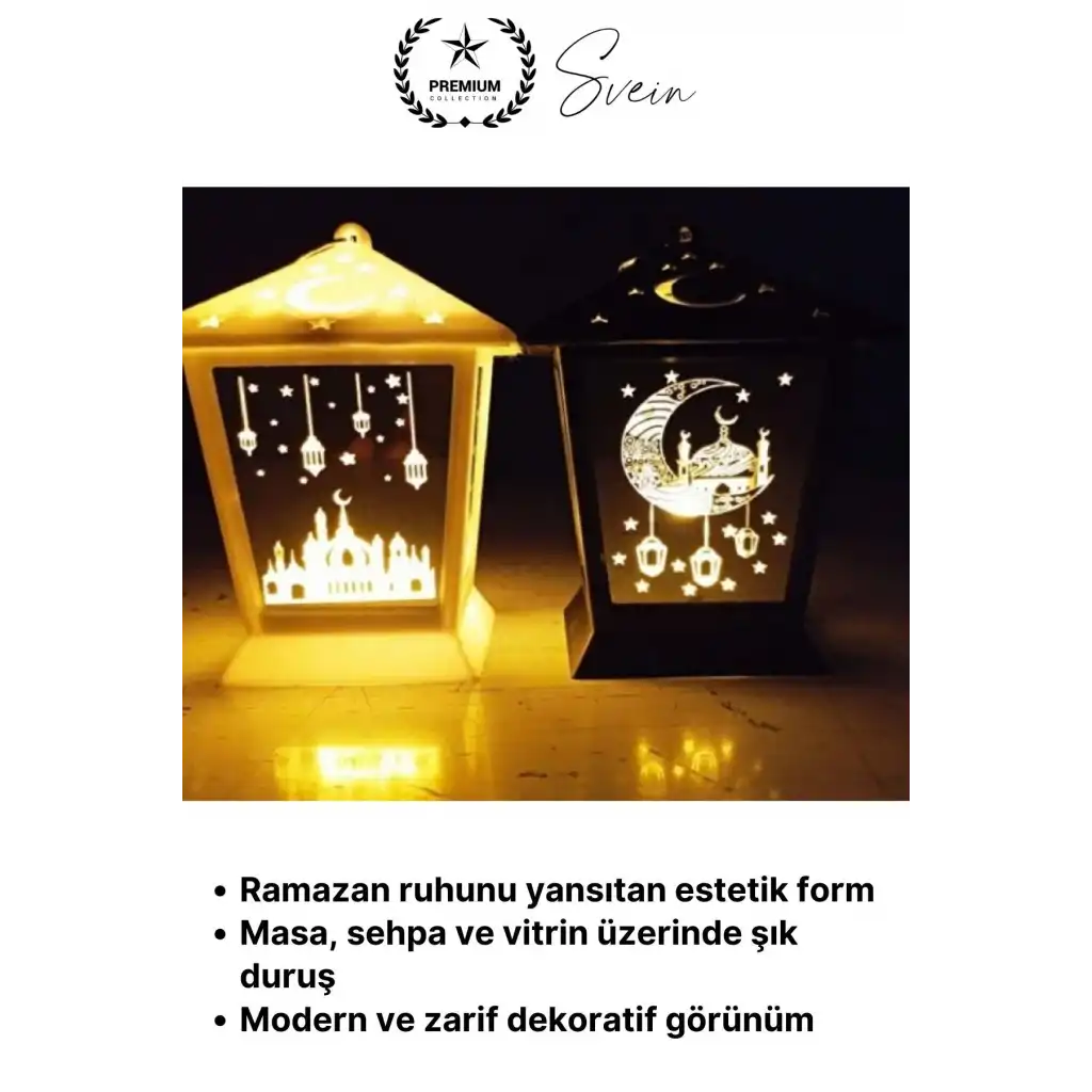 #Led Sıcak Işık Manevi Huzur Ramazan Cami Motifli Ambiyans Led Aydınlatma Işık Kubbe Pilli 1 Adet