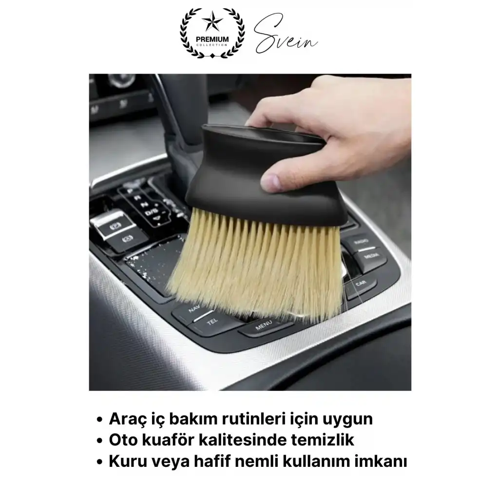 #OtoTemizlik Araba Detay Temizlik Fırçası Yumuşak Kıllı Hassas İnce Yüzey Detay Toz Araç İç Bakım