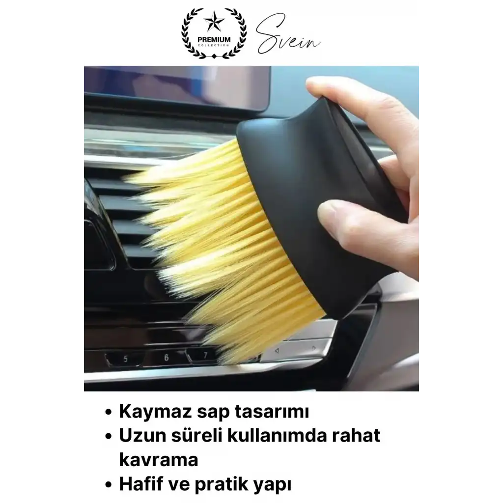 #OtoTemizlik Araba Detay Temizlik Fırçası Yumuşak Kıllı Hassas İnce Yüzey Detay Toz Araç İç Bakım