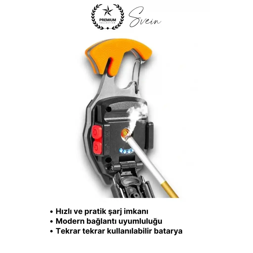 #LedLamba 500 Lümen Çok Fonksiyonlu Anahtarlık Kamp Lambası Type-C Mıknatıslı Hafif Outdoor Şarjlı