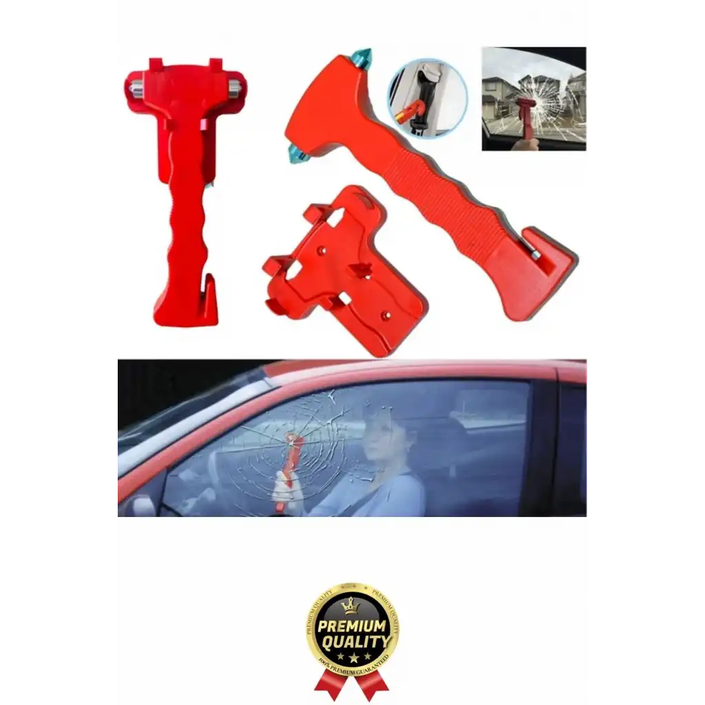 #Çekiç Kompakt Taşınabilir Araç Hayati Acil Güvenlik Ekipmanı İmdat Çekici Kemer Kesici Cam Kırıcı