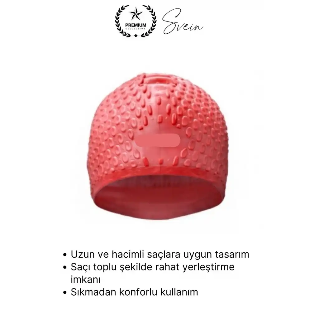 #Bone Su Geçirmez Kaymaz Silikon Yüzücü Bonesi Yüzme Şapkası Uzun Saç Yetişkin Esnek Havuz Deniz