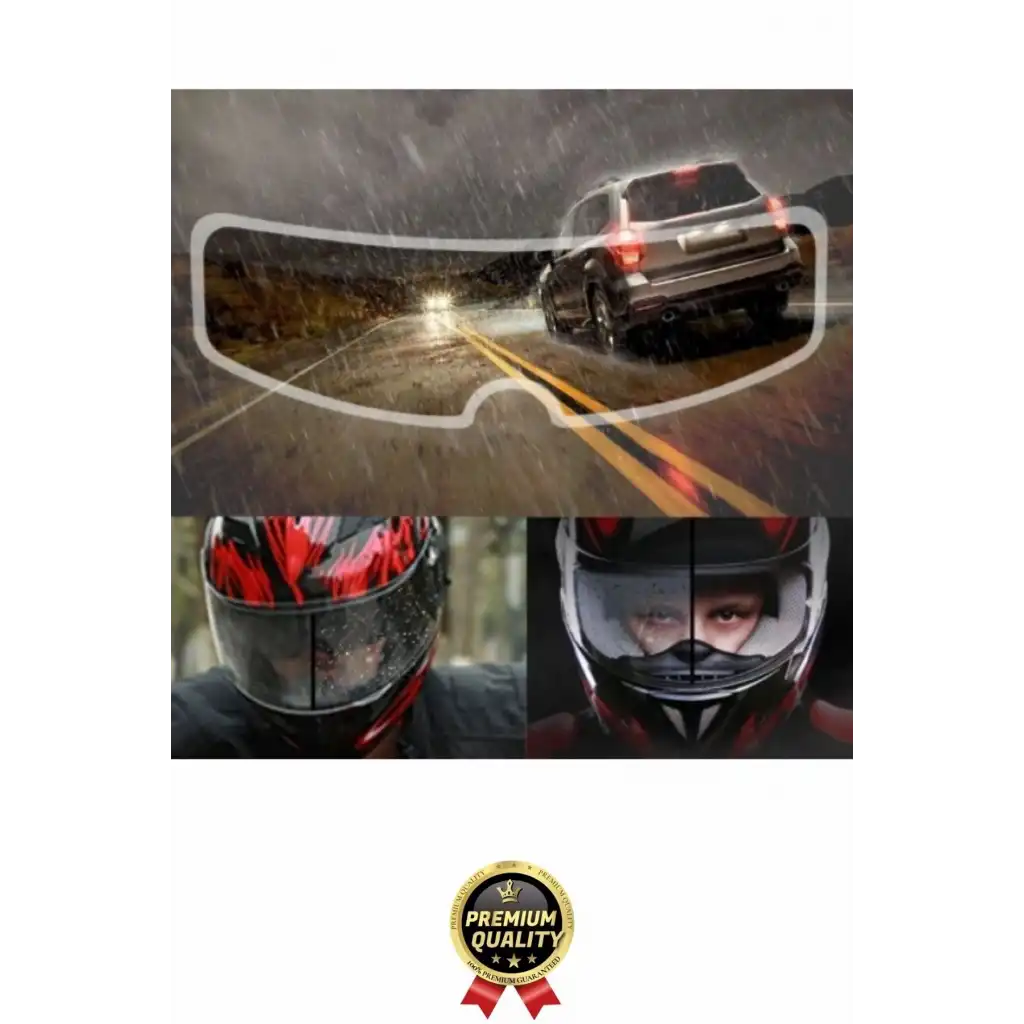 #KaplamaFilm Motorsiklet Görüş Netliği Kaza Riski Önleyici Su İtici Buğu Önleyici Kaplama Film