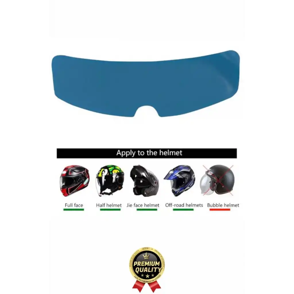 #KaplamaFilm Motorsiklet Görüş Netliği Kaza Riski Önleyici Su İtici Buğu Önleyici Kaplama Film