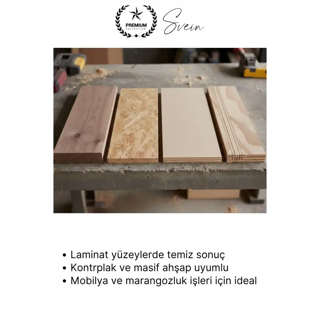 #Testere 185 mm 40 Diş Ahşap Kesim Daire Testere Diski MDF ve Sunta İçin Profesyonel Hassas 40T
